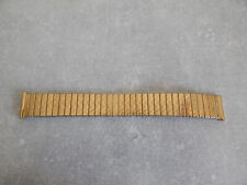 bracelet montre homme plaqué or extensible 18 mms