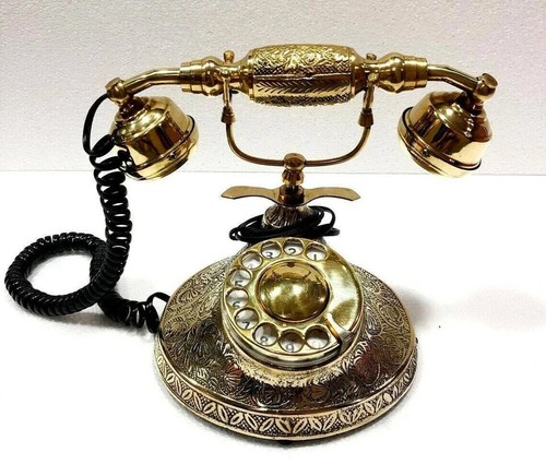 Téléphone cadran rotatif - téléphone,