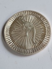 1 once Argent  Devise Australie Kangourou 2017 Dollar - 1 OZ - Fine Argent Certi