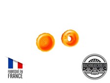 paire de bouton de cylindre molette adaptable pour machine à écrire Hermes Baby