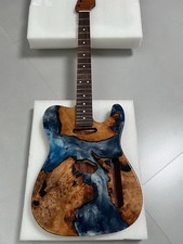 Handmade Lake Blue Mahogany