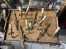 Suite de 4 Appliques à 2 Feux