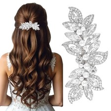 Barrettes en strass avec
