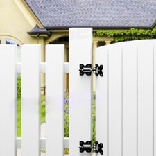 Portails PVC R??glables Anti Rouille Acier Carbone R??glable Auto Fermeture Char