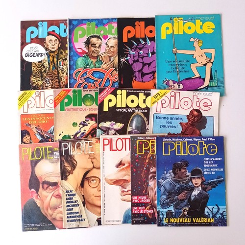 Lot revues journal pilote - revues,