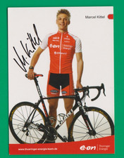 CYCLISME carte cycliste MARCEL KITTEL équipe E-ON Thuringer Energie Signée