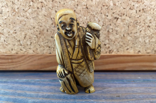 Netsuke personnage - netsuke, (ancien)