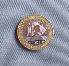 Pièce 10 Francs - Génie de la Liberté - 1991 -