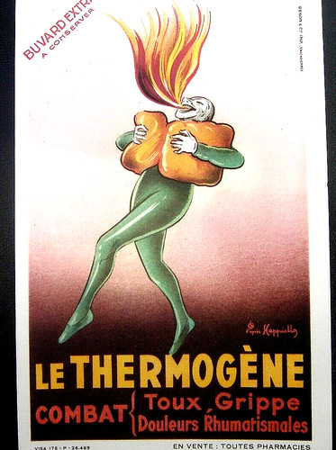 Buvard ancien thermogene - ancien, le