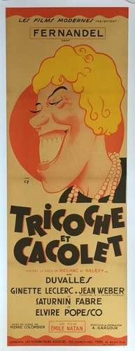 Affiche entoilée tricoche - entoilée, et