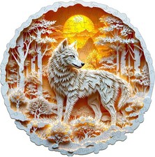 KAAYEE Puzzle en Bois Loup 