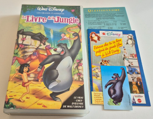 Livre jungle disney - livre,