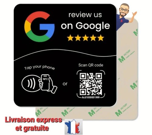 Plaque programmable nfc card - plaque, /