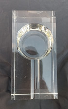 Cendrier cigare en cristal design minimaliste Gucci art glass 1960