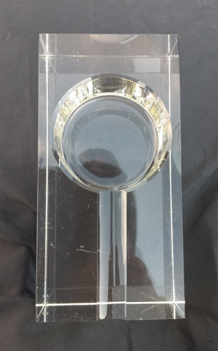 Cendrier cigare cristal - cendrier, en