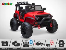 Voiture électrique enfant KINGTOYS - 4X4 Big Rock 80W - Rouge