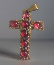 CROIX PENDENTIF  EMAUX  SUR