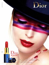 2003 Dior rouge red lipstick
