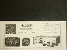 2/1982 PUB JAEGER ALTIMETRE INSTRUMENTS DE VOL CALCULATEURS BANCS D'ESSAIS AD