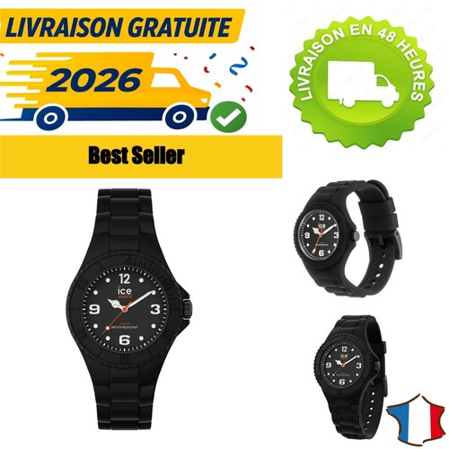 Montre ice watch noire - ice-watch, mixte