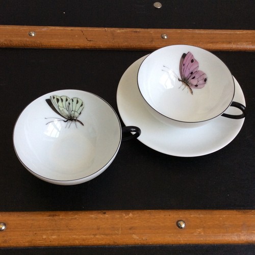 Tasses soucoupe papillons - 2, 1