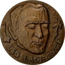 [#1525145] Frankreich, Medaille, Léo Lagrange, Bronze, Masson, VZ