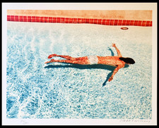 David Hockney Lithographie COA