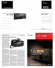 ICOM IC-725 INSTRUCTION +