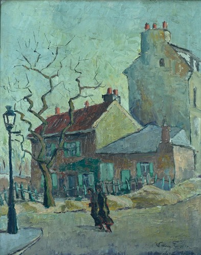 Beau tableau paysage paris - beau,
