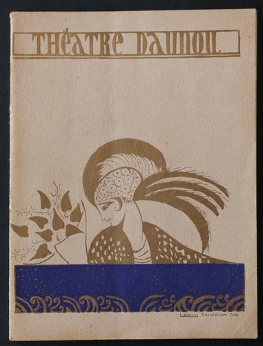 Programme 1926 théâtre - programme,