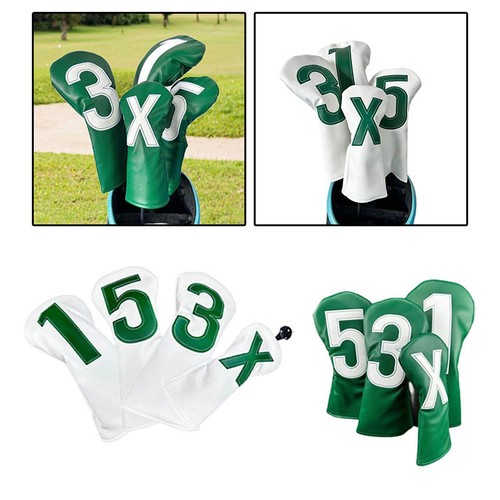 Lot couvre têtes de golf - 4,