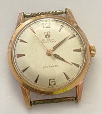 MONTRE MECANIQUE EN PLAQUE OR