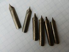 lot de 8 plumes à encre anciennes pour stylo plume