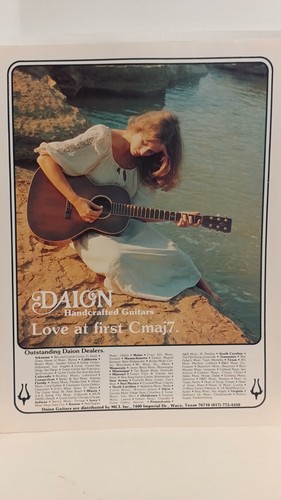 Daion guitars 1981 10x8 - , 10x8-
