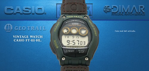 Vintage casio geotrail - casio,