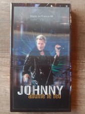 Johnny Hallyday Allume le Feu Stade de France 98 Triple CD Hologramme Excellent