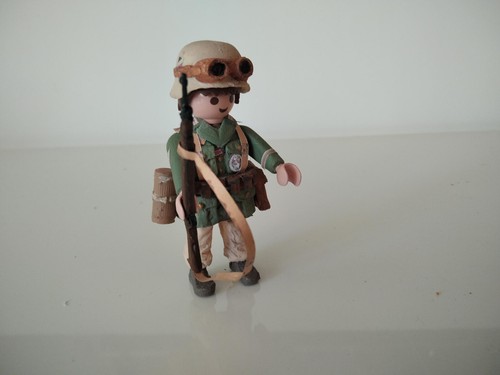 Playmobil custom sous officier - playmobil, sous-officier