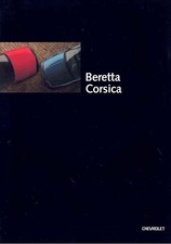 Brochure Chevrolet Corsica /