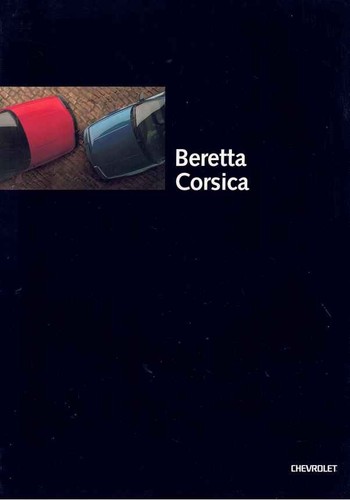 Brochure chevrolet corsica - chevrolet, /