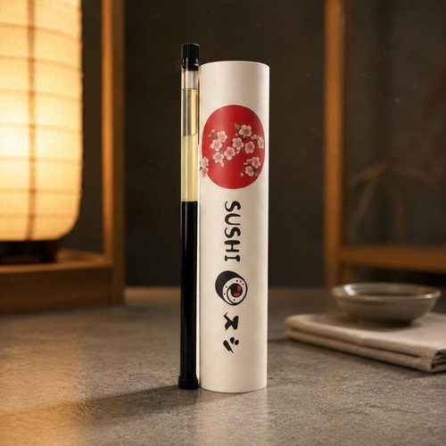 Tube carton sushi forme - carton,