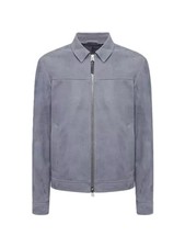 Nouvelle veste en cuir daim