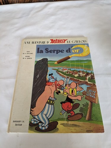 Asterix serpe or 1963 - la,