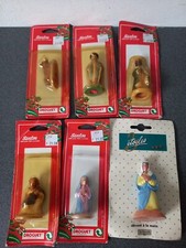 VINTAGE LOT 6 SANTONS CRÈCHE