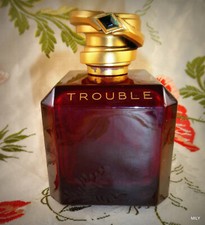 FLACON DE PARFUM VINTAGE 2004 BOUCHERON TROUBLE / vapo 100ml vide