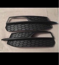 Grille Cache Moulure Antibrouillard Pare Choc AUDI A3 8V S Line 8V3807681 G