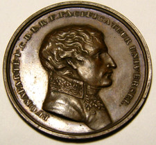 RARE MEDAILLE NAPOLEON BUONAPATRE 1ER CONSUL PACIFICATEUR UNIVERSELLE