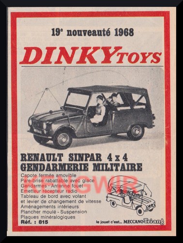 Publicite dinky toys - publicite,