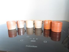 6 PETITES CHOPES / TASSES  EN