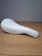 Selle GES Cobra blanche rétro pour pièces de vélo vintage neuve dans sa boîte...