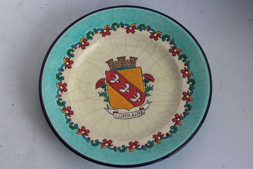 Longwy assiette émaux - longwy,